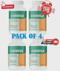 Emma Gut Health Relief Supplement – Doctor Endorsed Formula, 4-Pack (60 Caps Each)