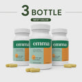 Emma Gut Health Relief Supplement – Doctor Endorsed Formula, 3-Pack (60 Caps Each)